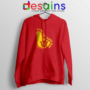 The Save Barbados Rum Red Hoodie GILDAN USA Hoodies S-2XL