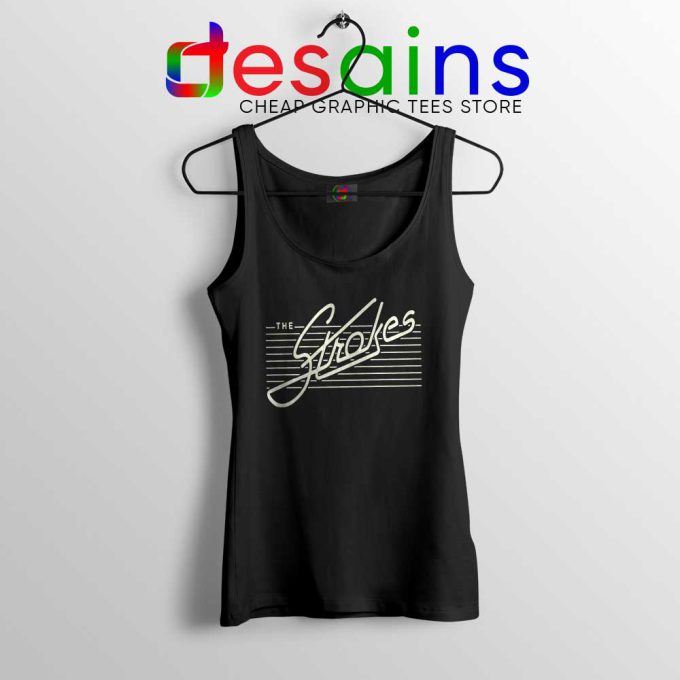 The Strokes Rock Band Tank Top Music Merch Tops