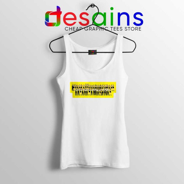 Tigers Together 2019 White Tank Top Richmond FC Tops Size S-3XL