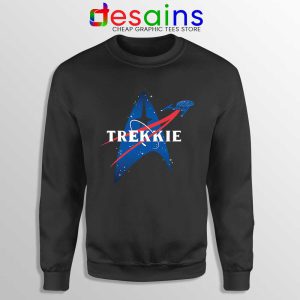 Trekkie NASA Logo Sweatshirt Star Trek Merch Sweater S-3XL