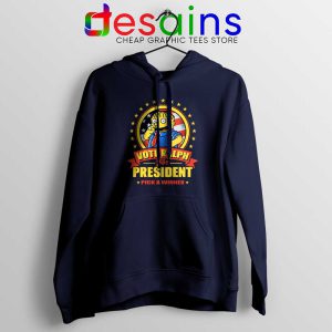 Vote Ralph For President Navy Hoodie Ralph Wiggum Hoodies S-2XL