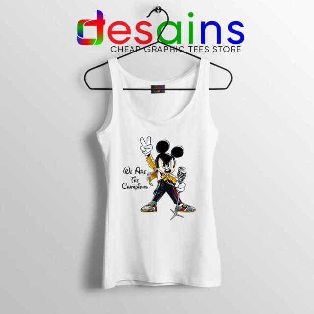 We Are The Champions Mickey Freddie Tank Top