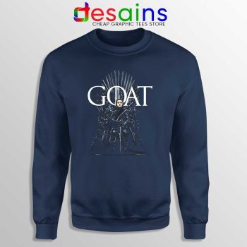 Arya Stark GOAT Navy Sweatshirt Game of Thrones Arya Sweater S-3XL