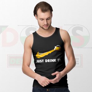 Brew It Like Nike – Funny Drinking Tank Top