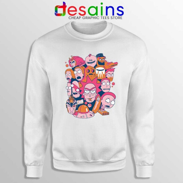 Collage Rick and Morty Sweatshirt