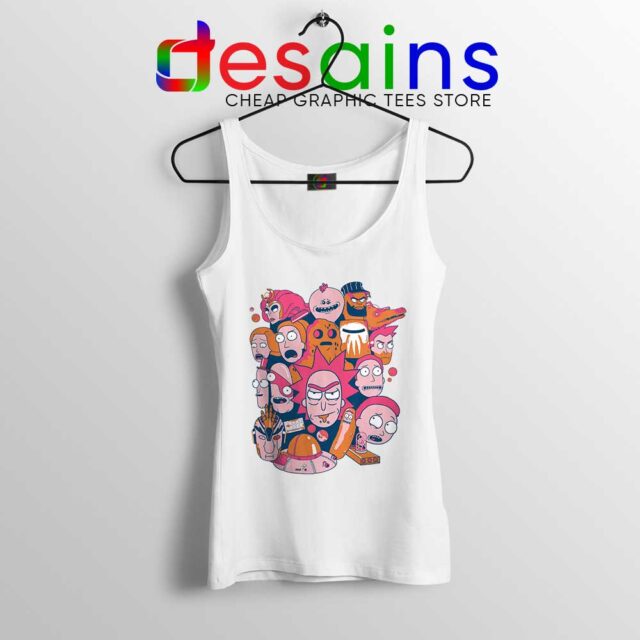 Collage Rick and Morty Tank Top