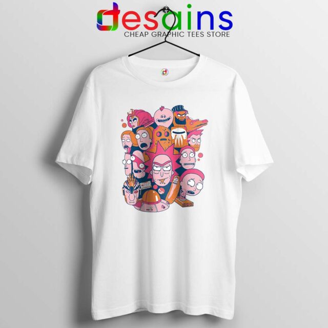 Collage Rick and Morty Tshirt