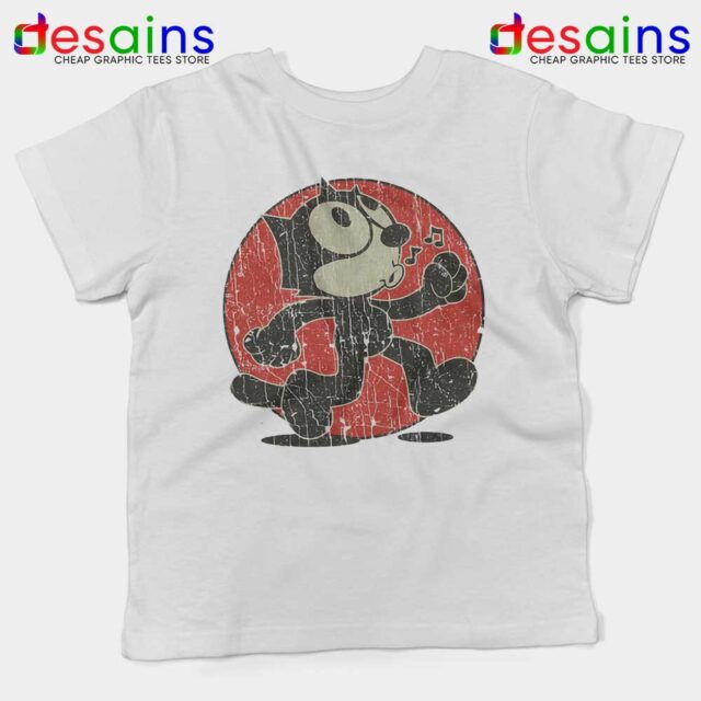 Felix the Cat Vintage Kids Tshirt