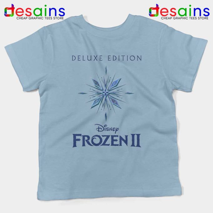 Frozen 2 Soundtrack Sky Blue Kids Tshirt Disney Movies Frozen 2 Tees