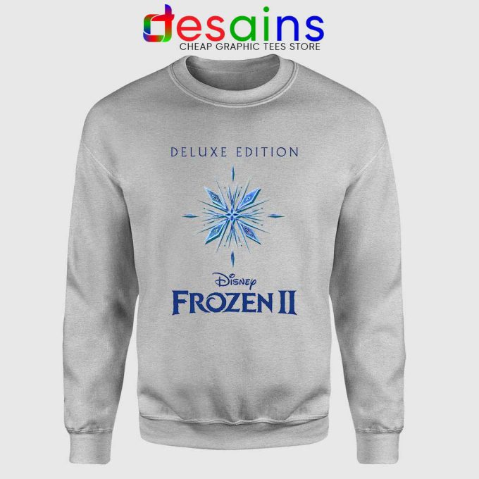 Frozen 2 Soundtrack Sport Grey Sweatshirt Disney Movies Frozen 2 Sweater