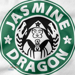 Funny Avatar Tank Top Jasmine Dragon Starbucks Parody Graphic