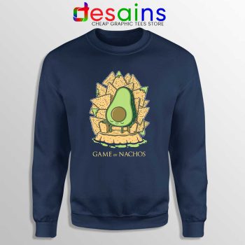 Game of Nachos Avocado Navy Sweatshirt Game of Thrones Sweater S-3XL