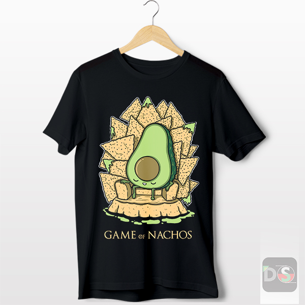 Game of Nachos Avocado Tshirt Game of Thrones