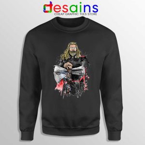 God of Thunder Thor Black Sweatshirt Avengers Endgame Sweater