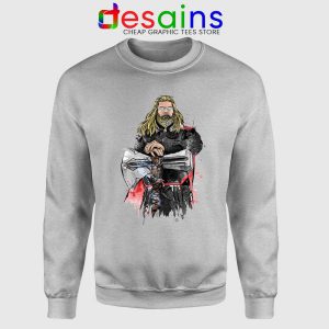 God of Thunder Thor Sport Grey Sweatshirt Avengers Endgame Sweater