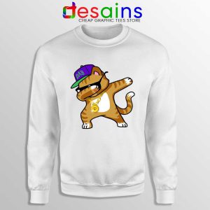 Hip Hop Dabbing Cat Sweatshirt Funny Kitten Dance Sweater