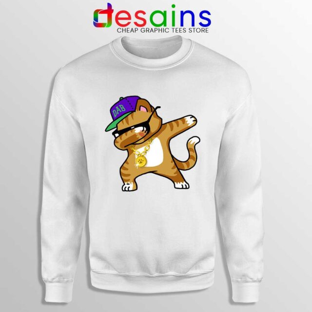 Hip Hop Dabbing Cat Sweatshirt