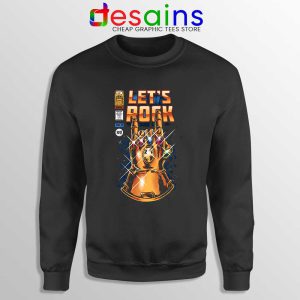 Infinity Gauntlet Lets Rock Sweatshirt Thanos Rock Sweater S-3XL