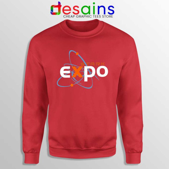 Iron Man Expo Red Sweatshirt The Stark Expo Sweater