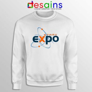 Iron Man White Red Sweatshirt The Stark Expo Sweater