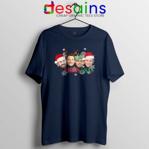 Its Chris Christmas Navy Tshirt Chris Evans Pratt Hemsworth Pine Tees