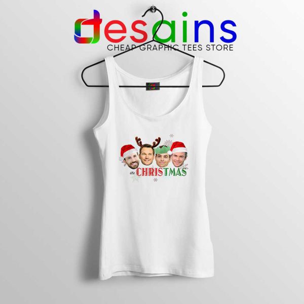 Its Chris Christmas Tank Top Chris Evans Pratt Hemsworth Pine Tops