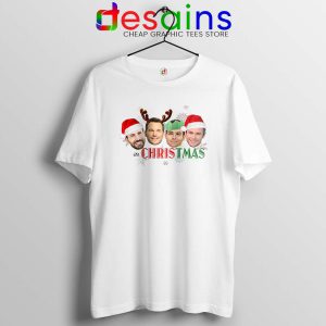 Its Chris Christmas Tshirt Chris Evans Pratt Hemsworth Pine Tee Shirts