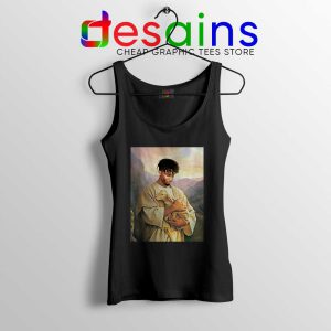 Jesus Playboi Carti Black Tank Top Playboi Christmas Tank Tops