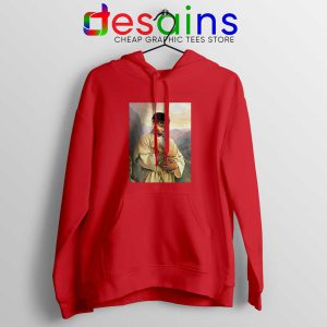 Jesus Playboi Carti Red Hoodie Playboi Christmas Hoodies