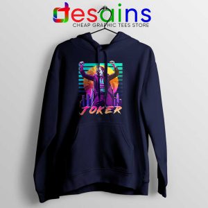 Joker Arthur Fleck Vintage Navy Hoodie Joaquin Phoenix Hoodies S-2XL