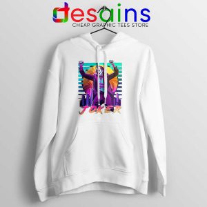 Joker Arthur Fleck Vintage White Hoodie Joaquin Phoenix Hoodies S-2XL