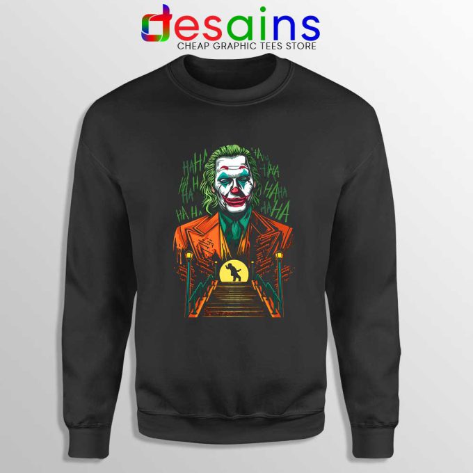 Joker Reborn Arthur Fleck Sweatshirt Hahaha Joker Sweater S-3XL