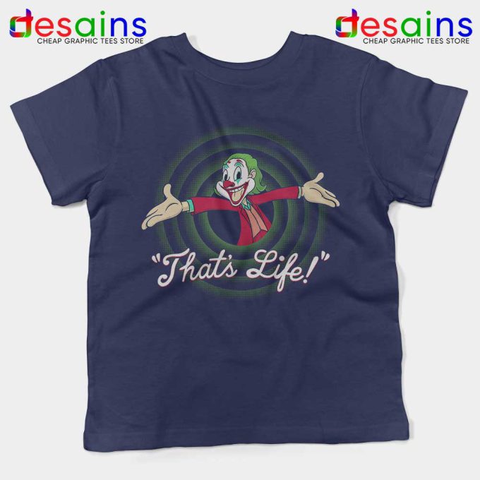 Joker Thats Life Kids Tshirt Looney Tunes Youth Tees S-XL