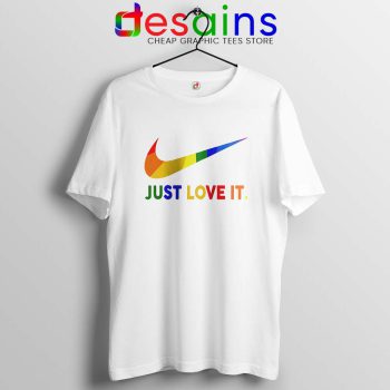 Just Love It Lesbian Marriage Tshirt Just Do it LGBT Tee Shirts S-3XL