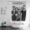 Maroon Five Concert Shower Curtain Maroon 5 Poster Curtains Shop