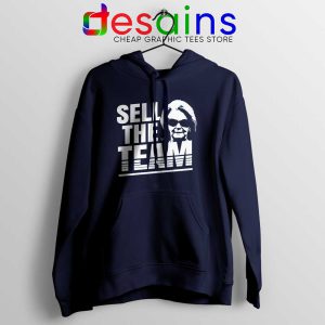 Martha Ford Sell The Team Navy Hoodie Detroit Lions Hoodies S-2XL