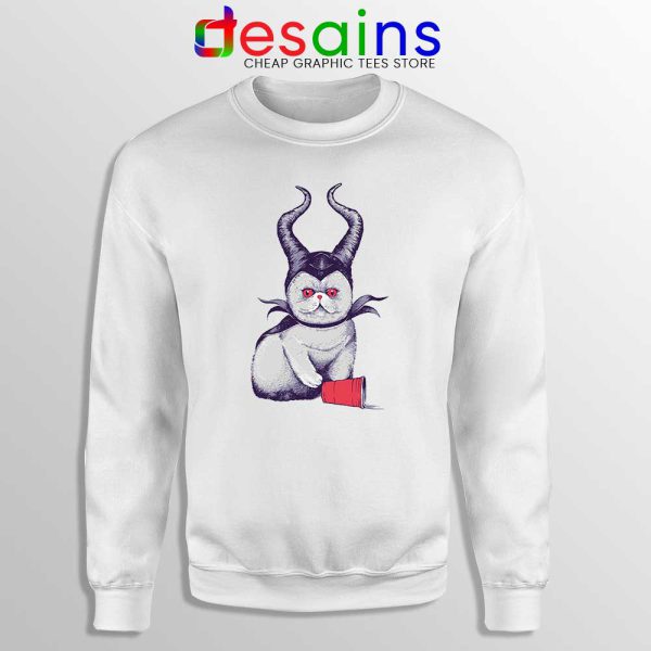 Meow Maleficent Sweatshirt Meowleficent Mistress of Evil Sweater S-3XL