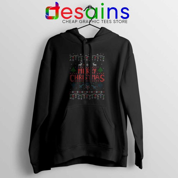 Merry Christmas The Upside Down Hoodie Stranger Things Hoodies S-2XL