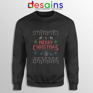 Merry Christmas The Upside Down Sweatshirt Stranger Things Sweater