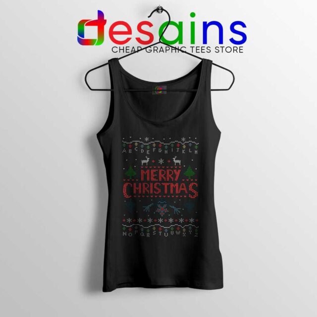 Merry Christmas The Upside Down Tank Top