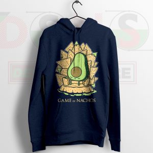 Nachos Avocado Iron Throne Navy Hoodie