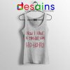 Now I Have a Machine Gun Tank Top Ho Ho Ho Christmas Tops S-3XL