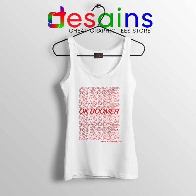 OK Boomer Meme Tank Top