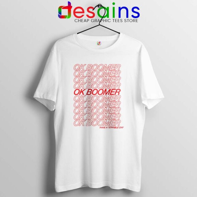 OK Boomer Meme Tshirt