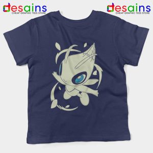 Pokémon GO Celebi Navy Kids Tshirt Pokemon Game Tee Shirts Youth