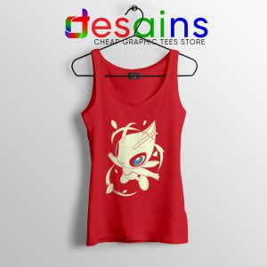 Pokémon GO Celebi Red Tank Top Pokemon Game Tank Tops