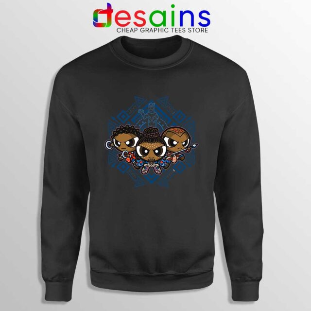 Powerpuff Girls Black Panther Sweatshirt