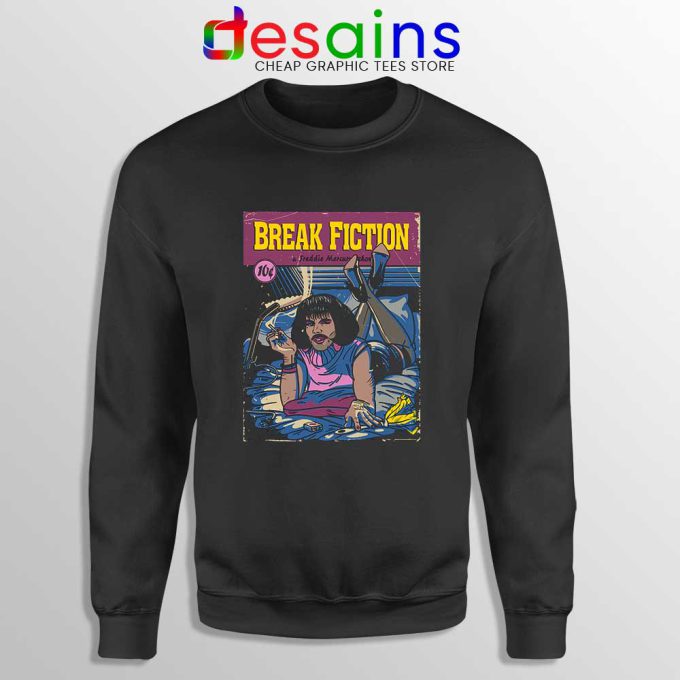 Pulp Fiction Freddie Mercury Sweatshirt Break Fiction Sweater S-3XL