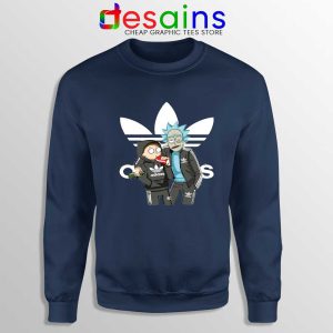 adidas rick and morty sweatshirt