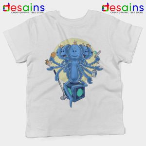 Rick and Morty The Allseeker White Kids Tshirt Meeseeks Portal Tees